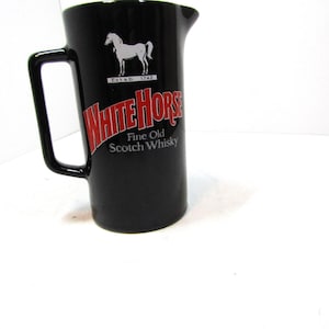 Vintage White Horse - Whisky water jug - Scotland - Scotch