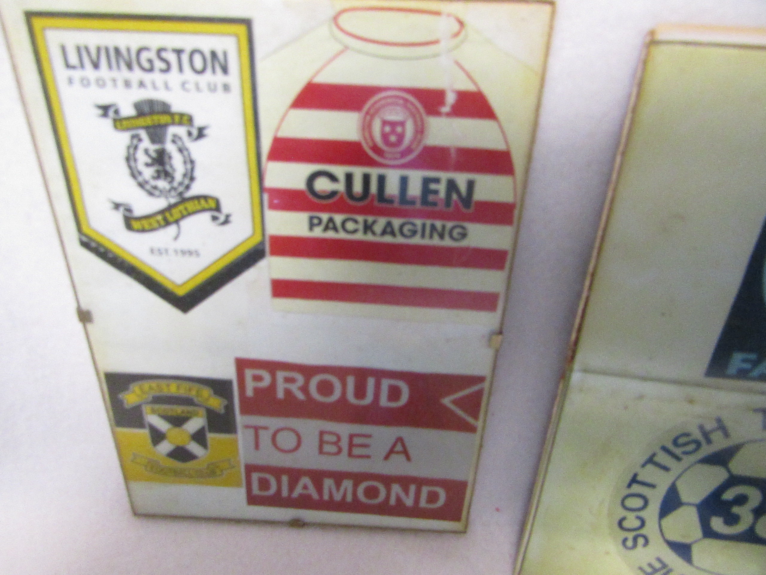 Scotland soccer icons' collector's items