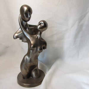 Lovers Sculpture - Man woman Modern Art - Figurine Sculpture