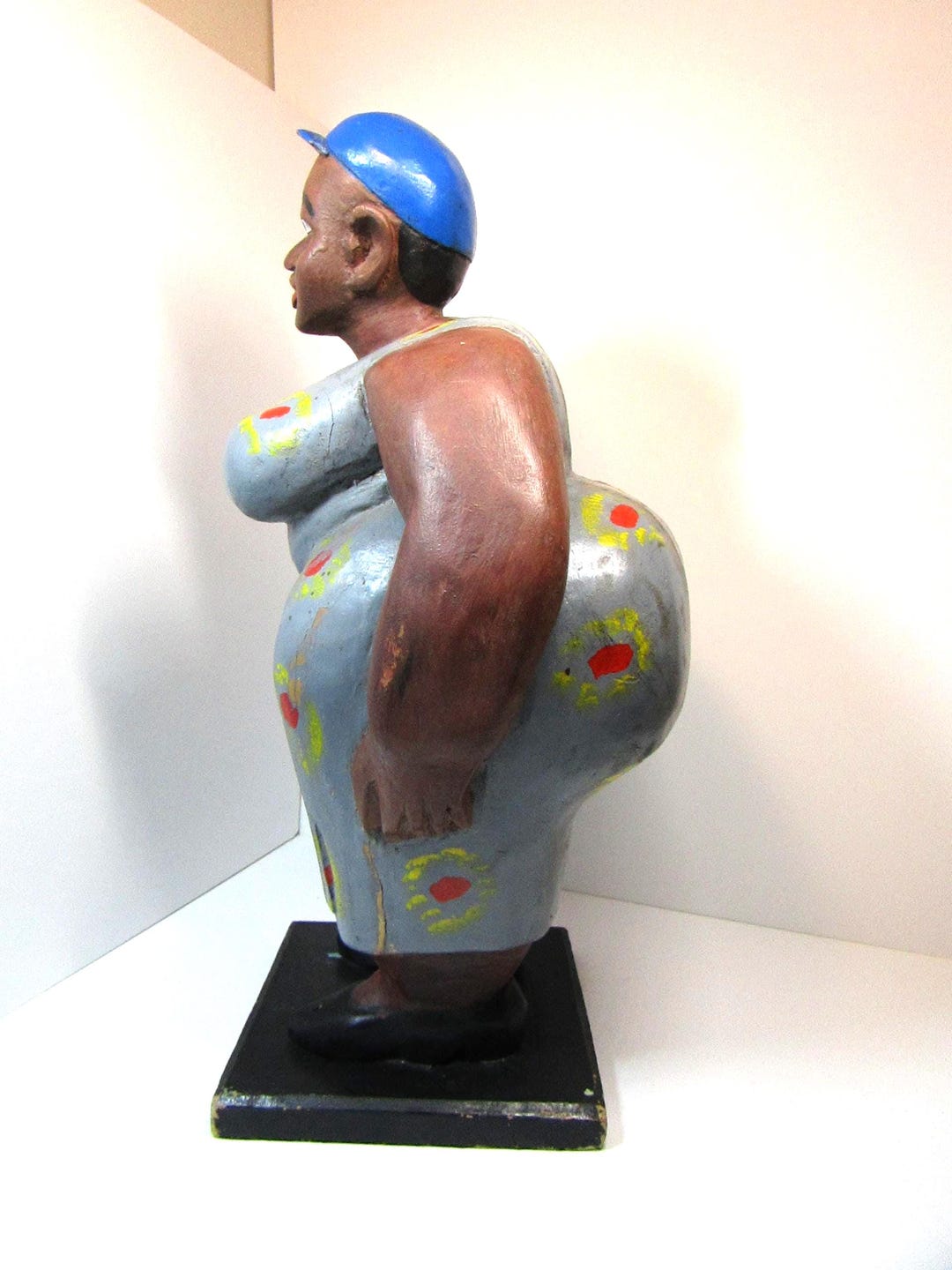 Hand Crafted Figure - Big Mama Figure - Wooden - Etsy