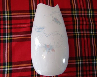 Hornsea Pottery vase - Pastel Coloured Ornament - Porcelain Unusual Shape