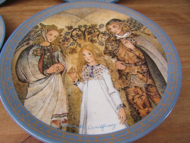 German Porcelain Plates Konigszelt Porcelain Limited editions and First Edition image 5