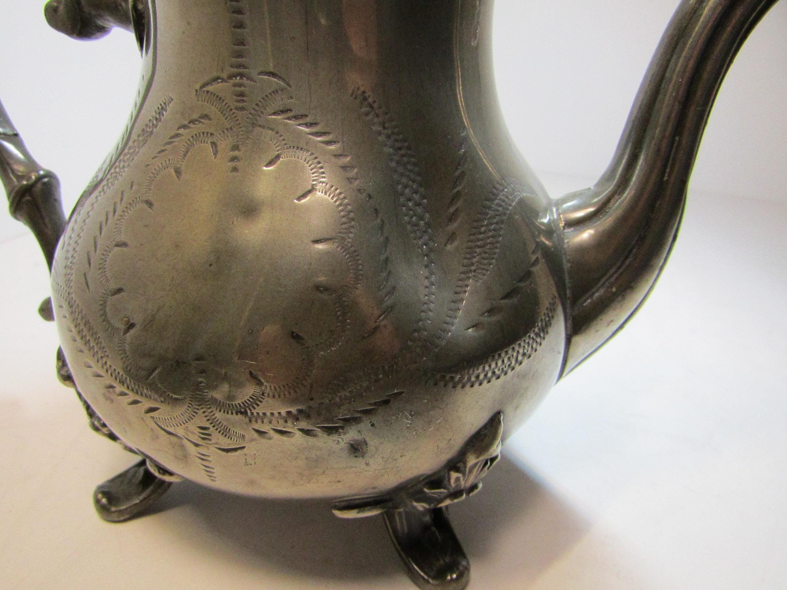 ヴィンテージ ブリタニア メタルティーポット - イギリス