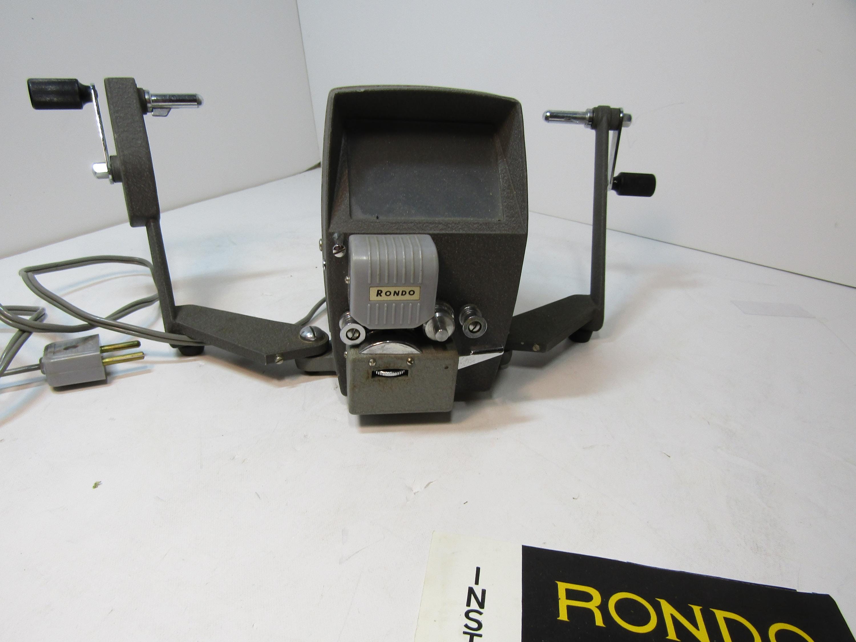 Vintage Rondo 8mm Film Editor – Home Movie Viewer With Original