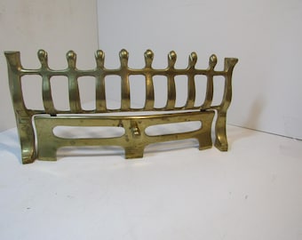 Parafuoco - griglia in ottone per camino - Copertura frontale per camino vintage - Parafuoco vittoriano - attrezzi per il camino