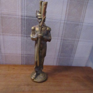 Messing Fusilier - Soldaat - Napoleontisch Frans - Massief Messing - Antiek