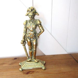 BRASS figure Napoleon  -Large Vintage Napoleon Bonaparte