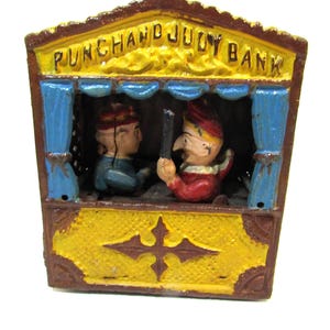 Punch Judy Bank - Etsy