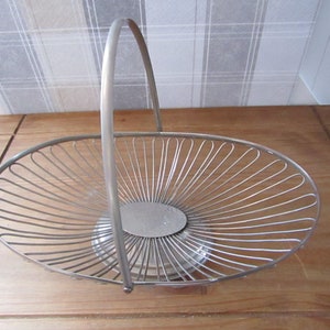 Fruit Basket - Silver Plated - Vintage