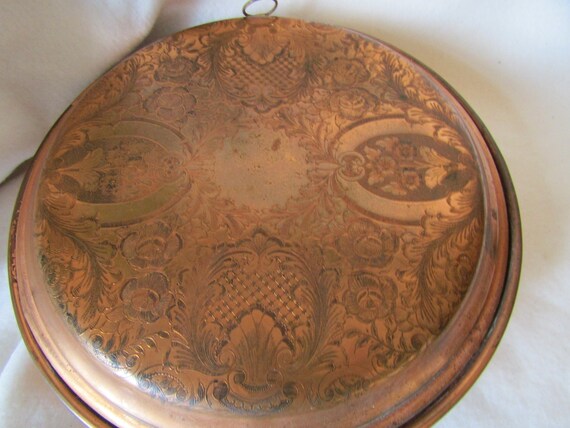 英国製 昔のベッドウォーマー ベッドウォーミングパン