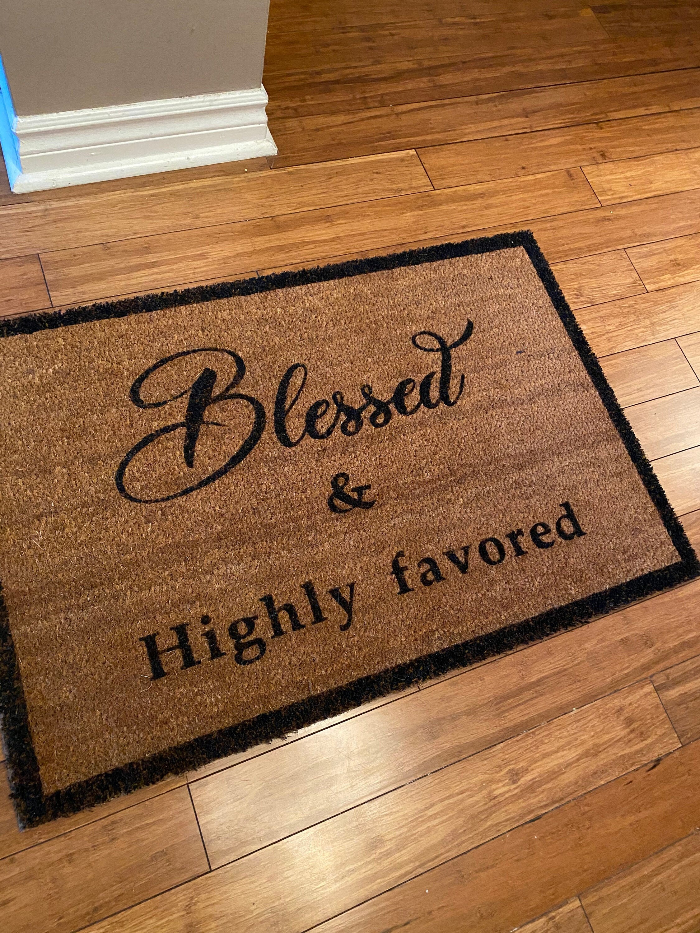 Customized doormat Etsy