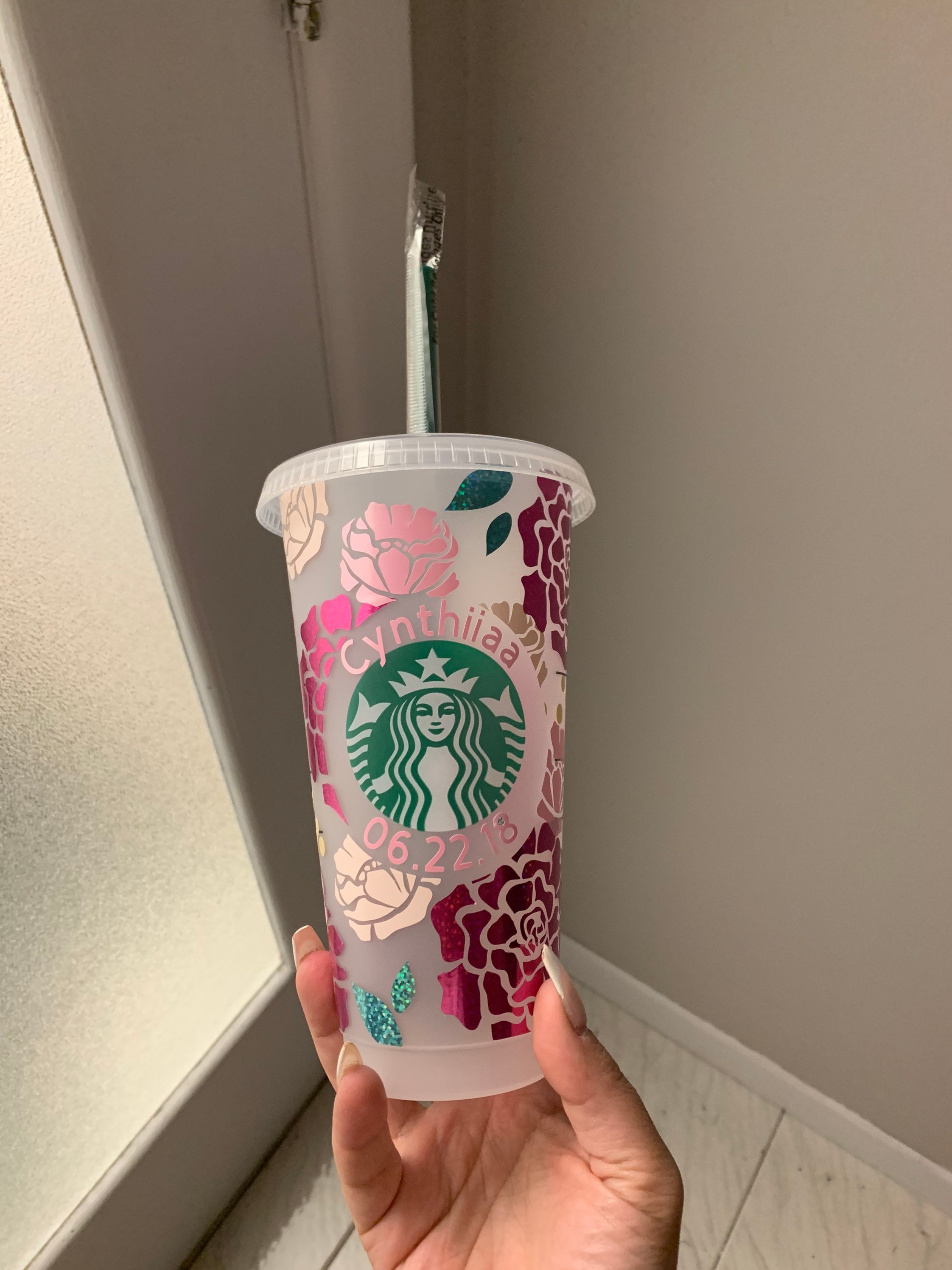 LV Monogram Starbucks Cup – ENVIE Designs