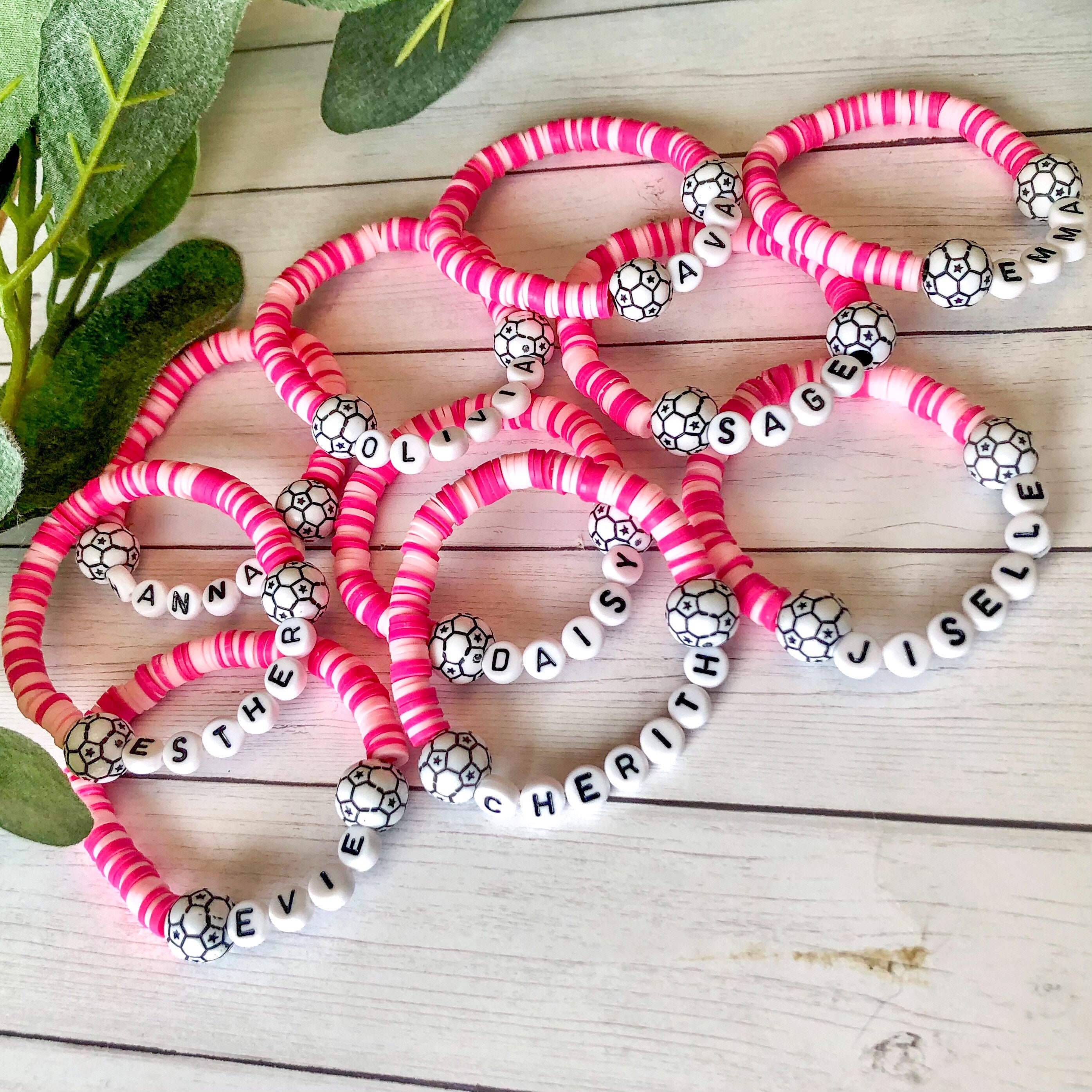 20 Pack Softball Bracelet Party Favors Softball Beads