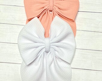今期新品未使用_RIM.ARK Sailor collar design CT Sailor Hair Bow, Hair Bow, Boutique Hair Bow, Bullet Fabric