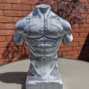 Standbeeld mannelijk torso (digitale bestanden)
