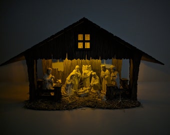 Nativity Stable (Digital Files Only)