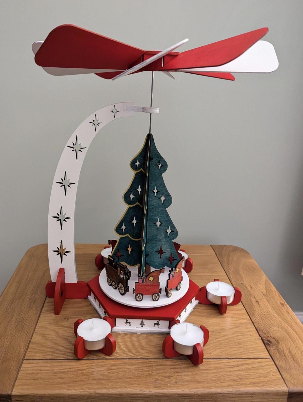 German Christmas Candle Windmill - Etsy