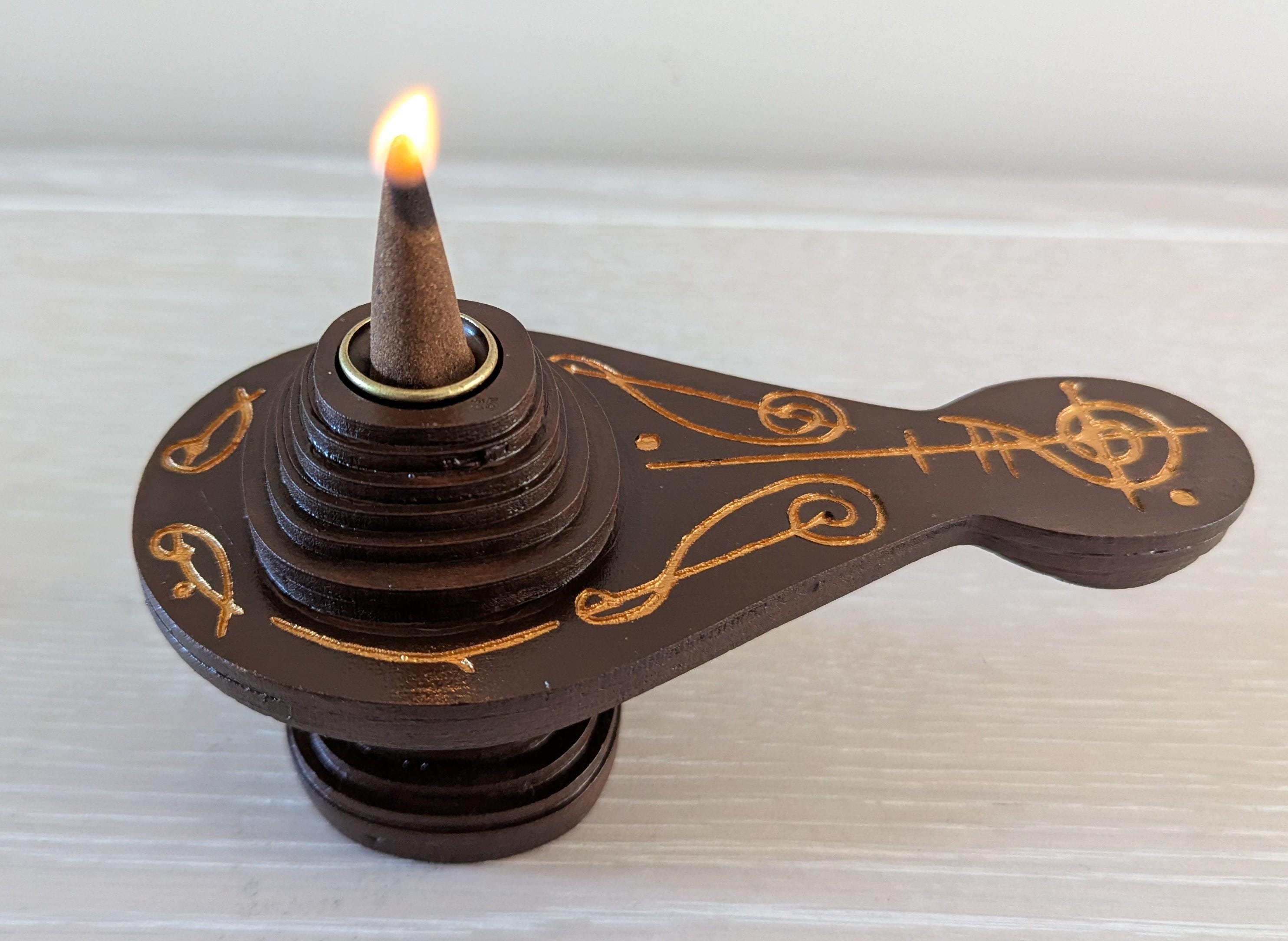 Vulcan Meditation Incense Burner Lamp (digital Files Only) - Etsy