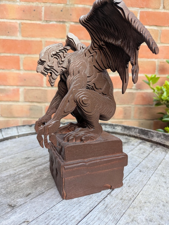 Gargoyle Sculpture 3D (digital Files Only) - Etsy