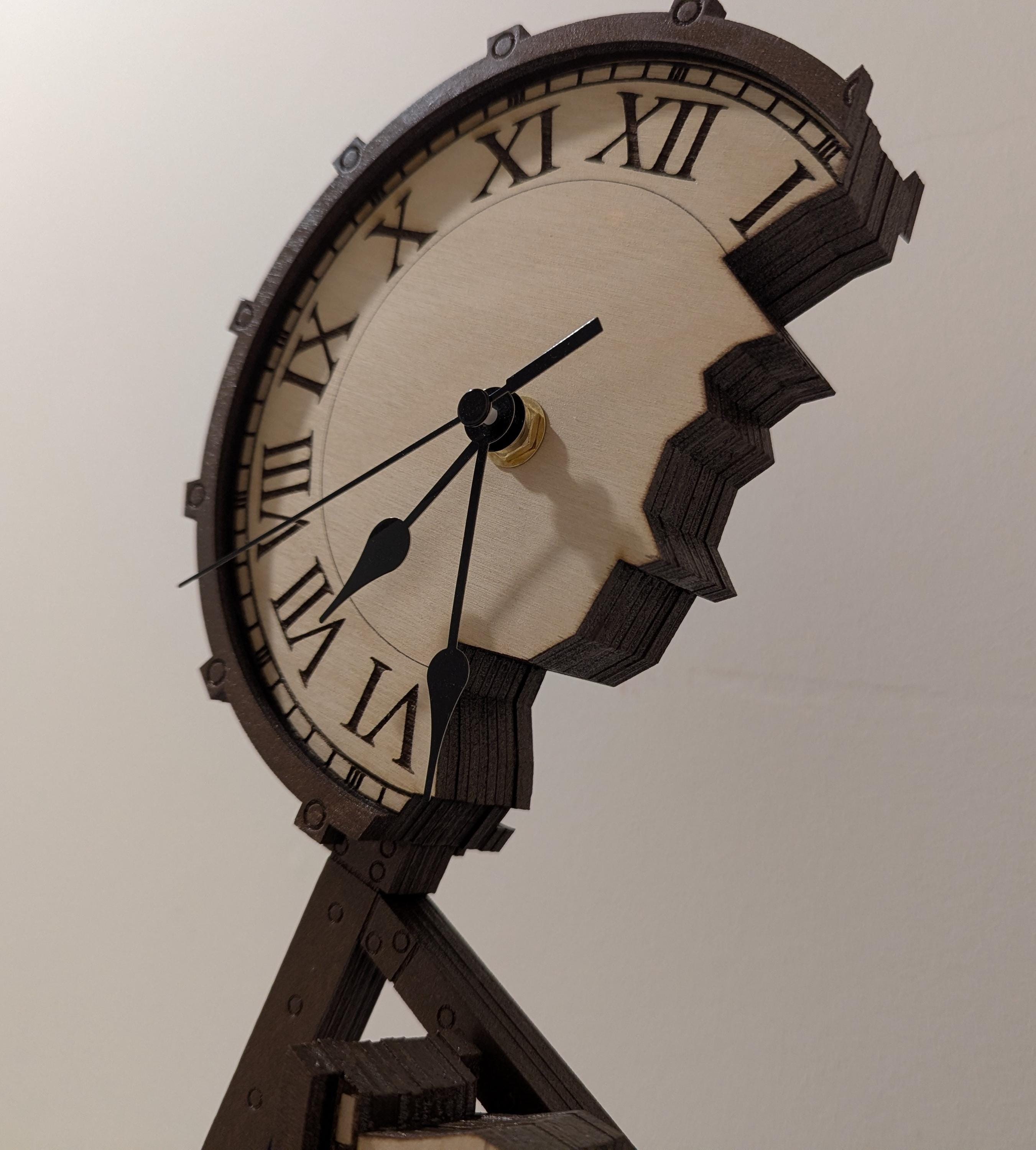 Collapsed Clock (digital Files Only) - Etsy