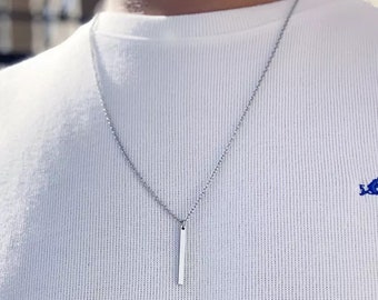 Mans Silver Necklace | Etsy Ireland