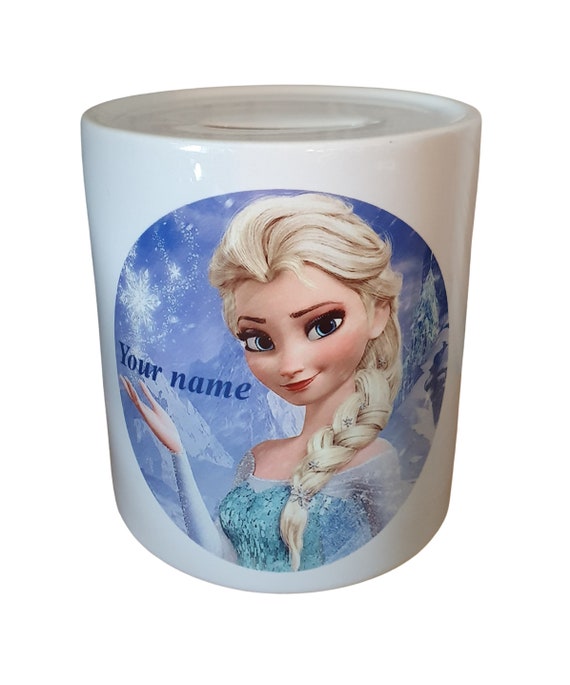 Personalised Money Box Frozen Piggy 