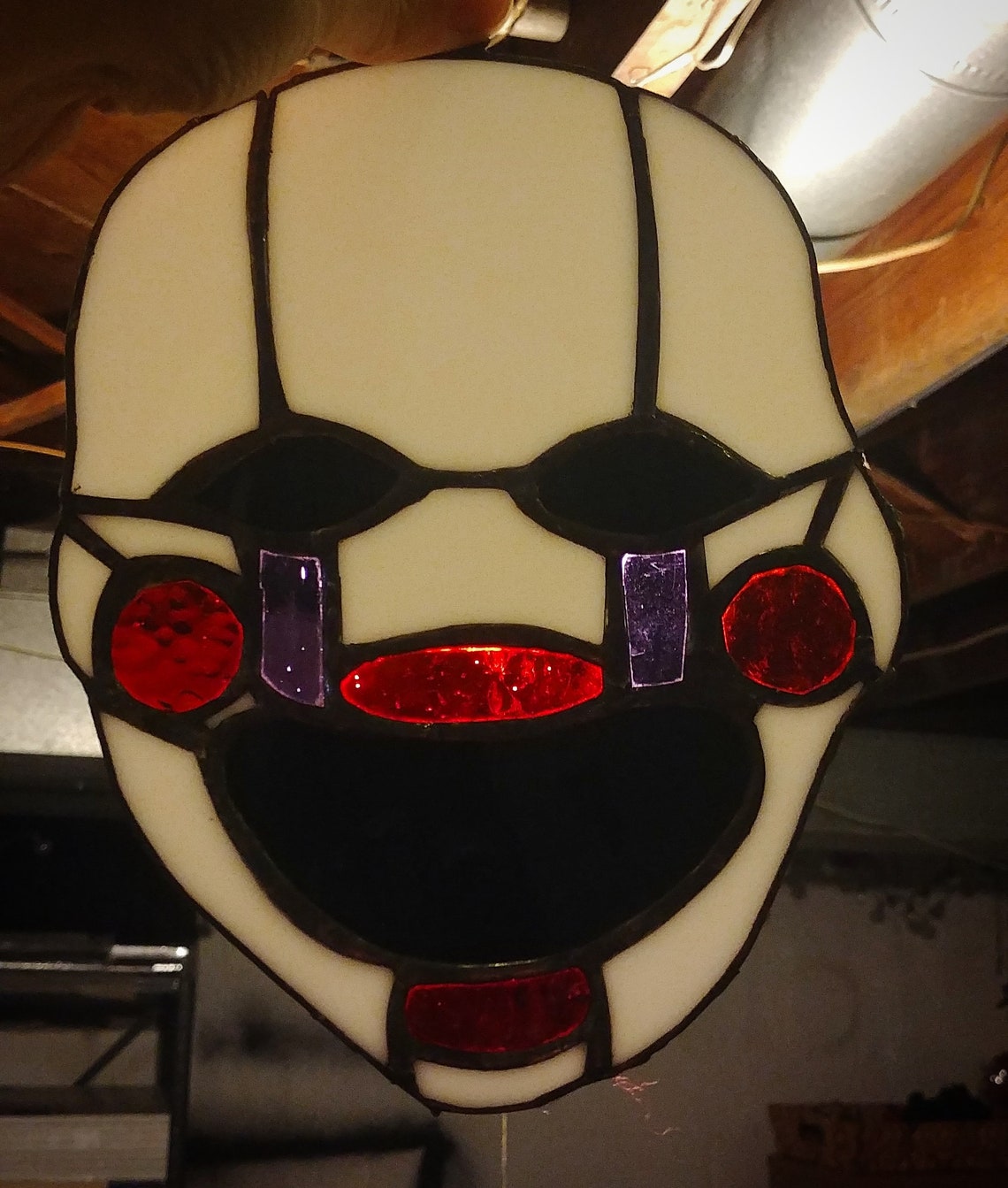 FNAF Stained Glass Suncatcher Etsy