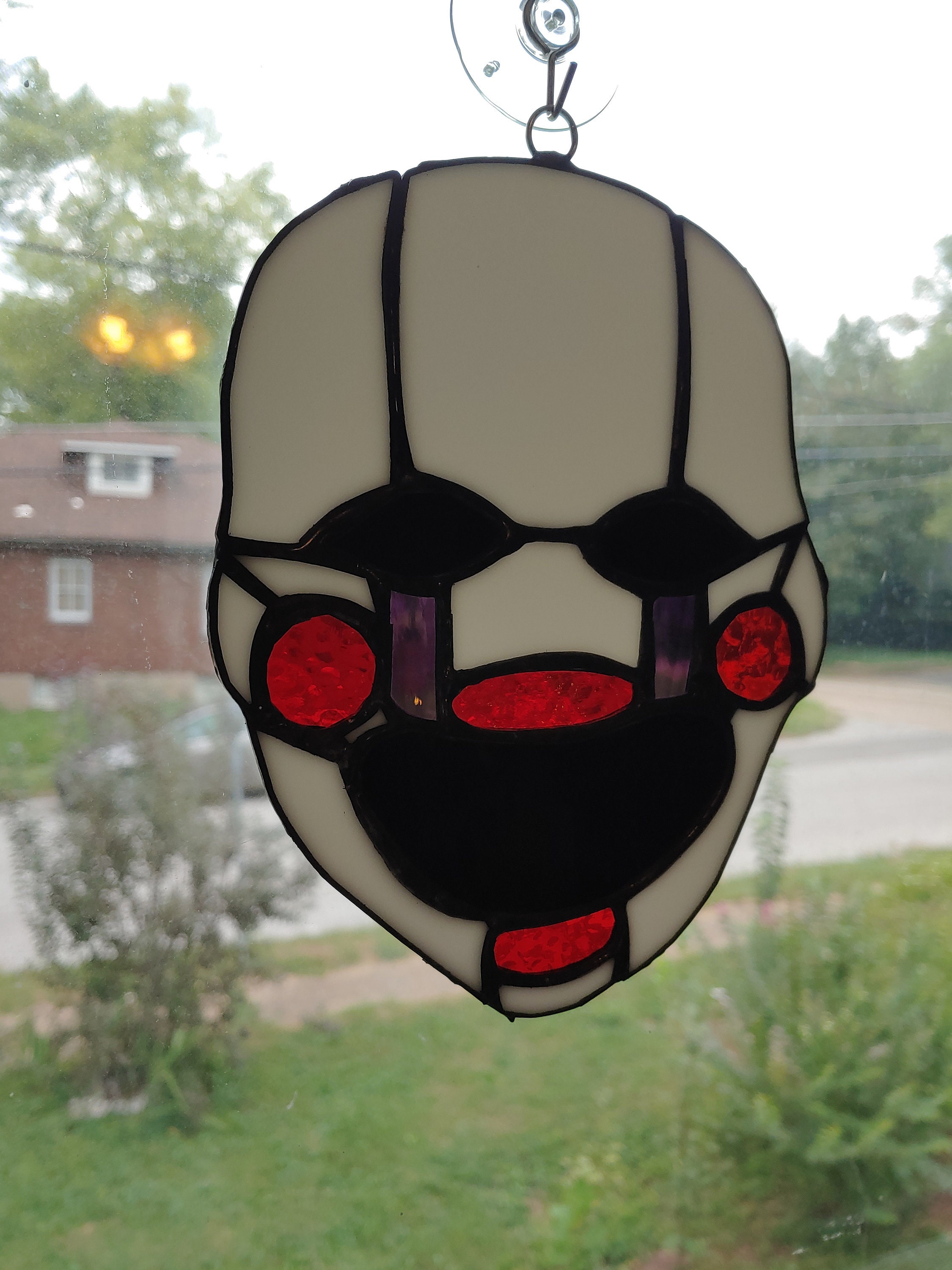 FNAF Stained Glass Suncatcher Etsy