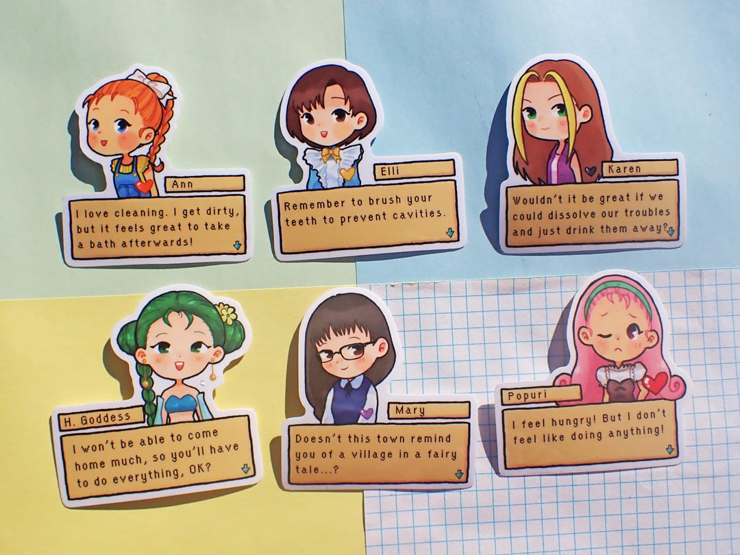 Harvest Moon Fomt Girls