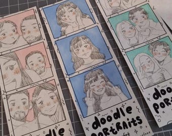 doodle portrait commissions