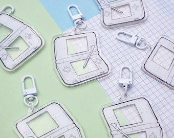 nintendo ds lite acrylic charm