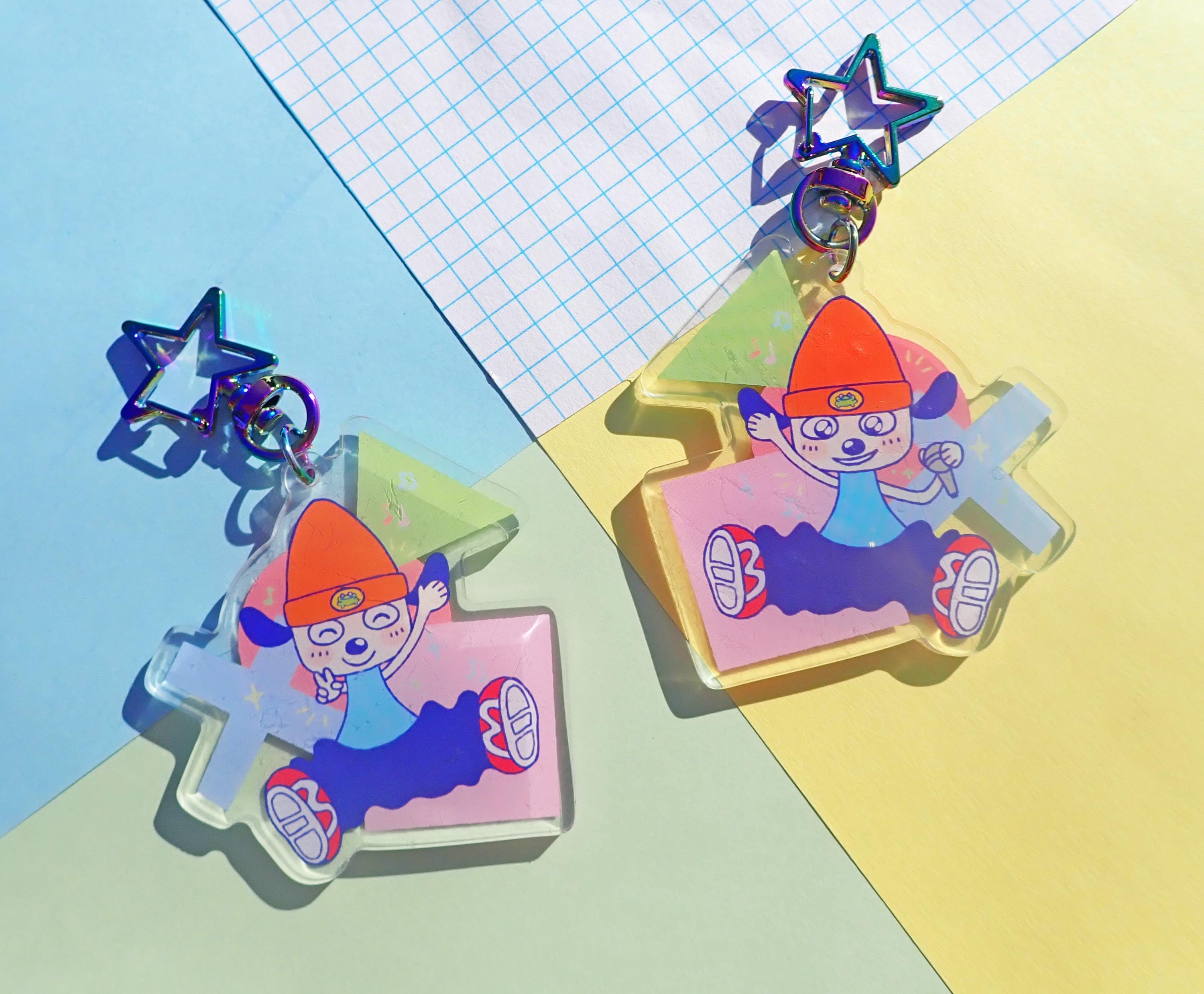 Parappa the rapper keychain - Etsy 日本
