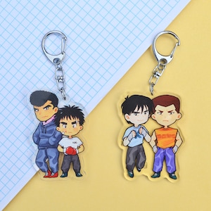 hajime no ippo acrylic charm keychain