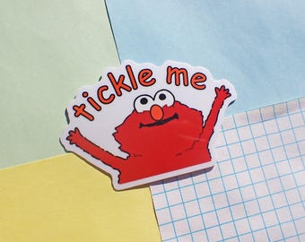 tickle me elmo sticker