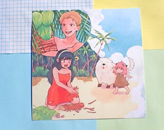 spy x family square print