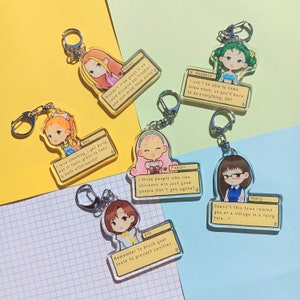 harvest moon story of seasons mineral town girls dialogue acrylic charm