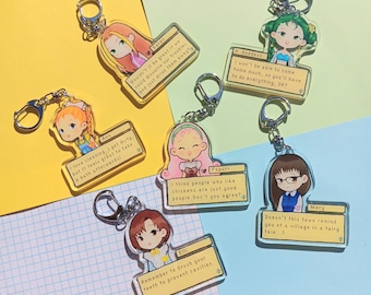 harvest moon story of seasons mineral town girls dialogue acrylic charm