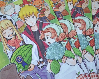 harvest moon a new beginning print