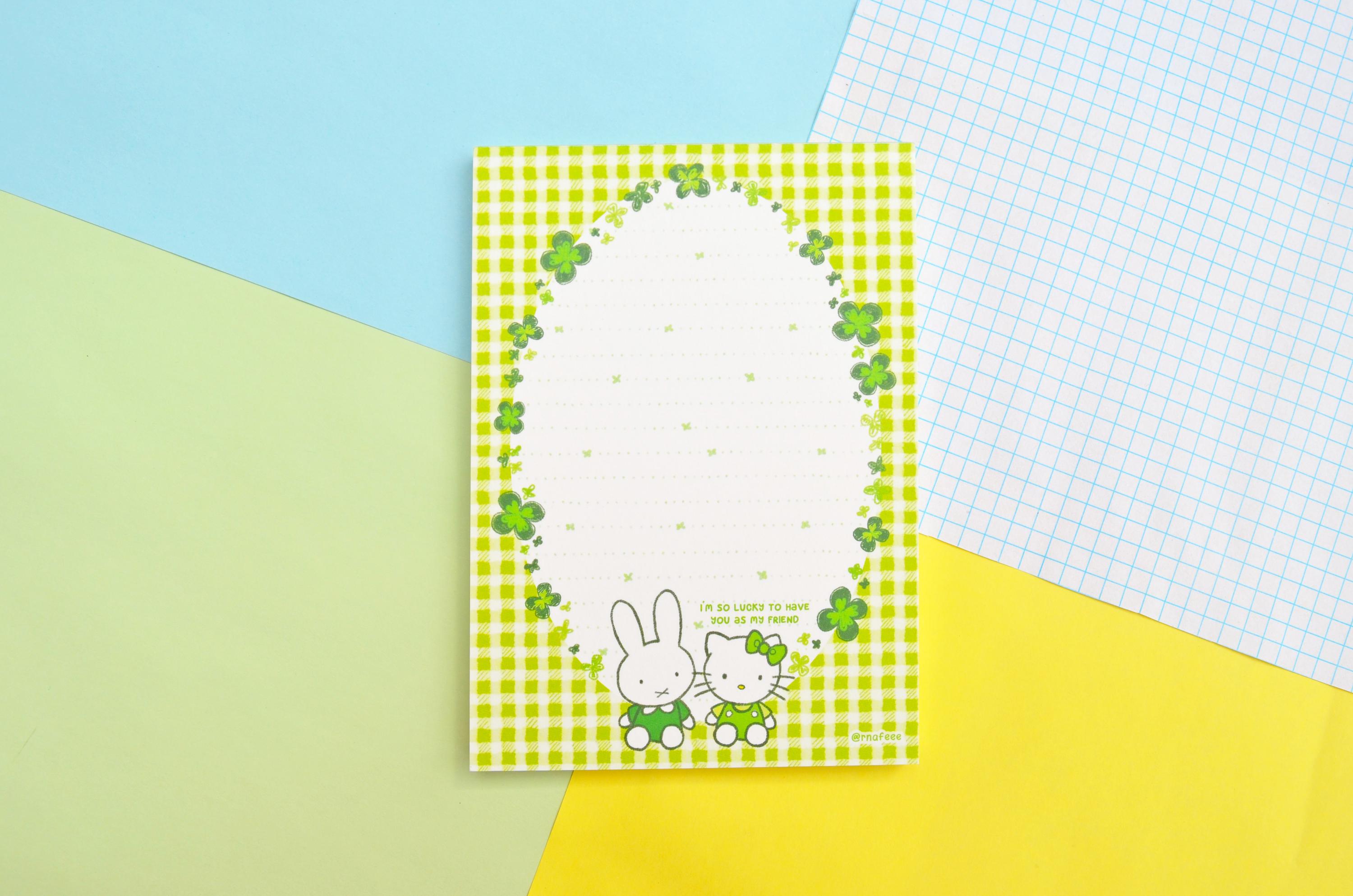 Clover Memo Pad - Etsy