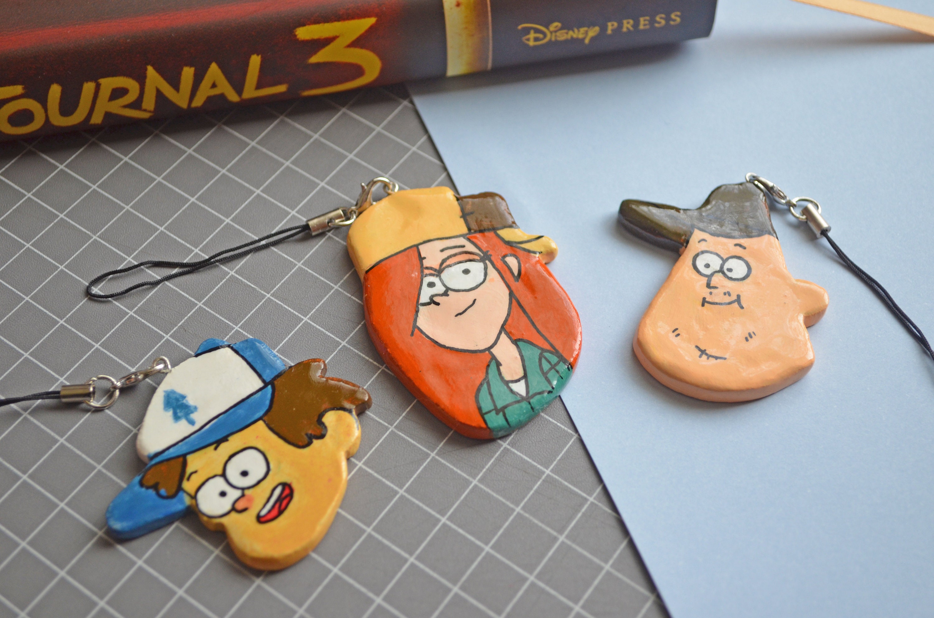 Gravity falls keychain dipper soos wendy Etsy
