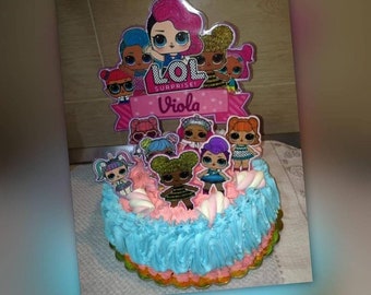 Lol Cake Topper Etsy Lol Cake Topper Etsy