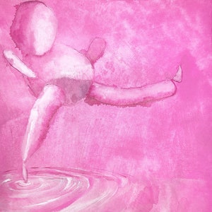 I primi passi [disegno originale, acquarello e pittura acrilica]