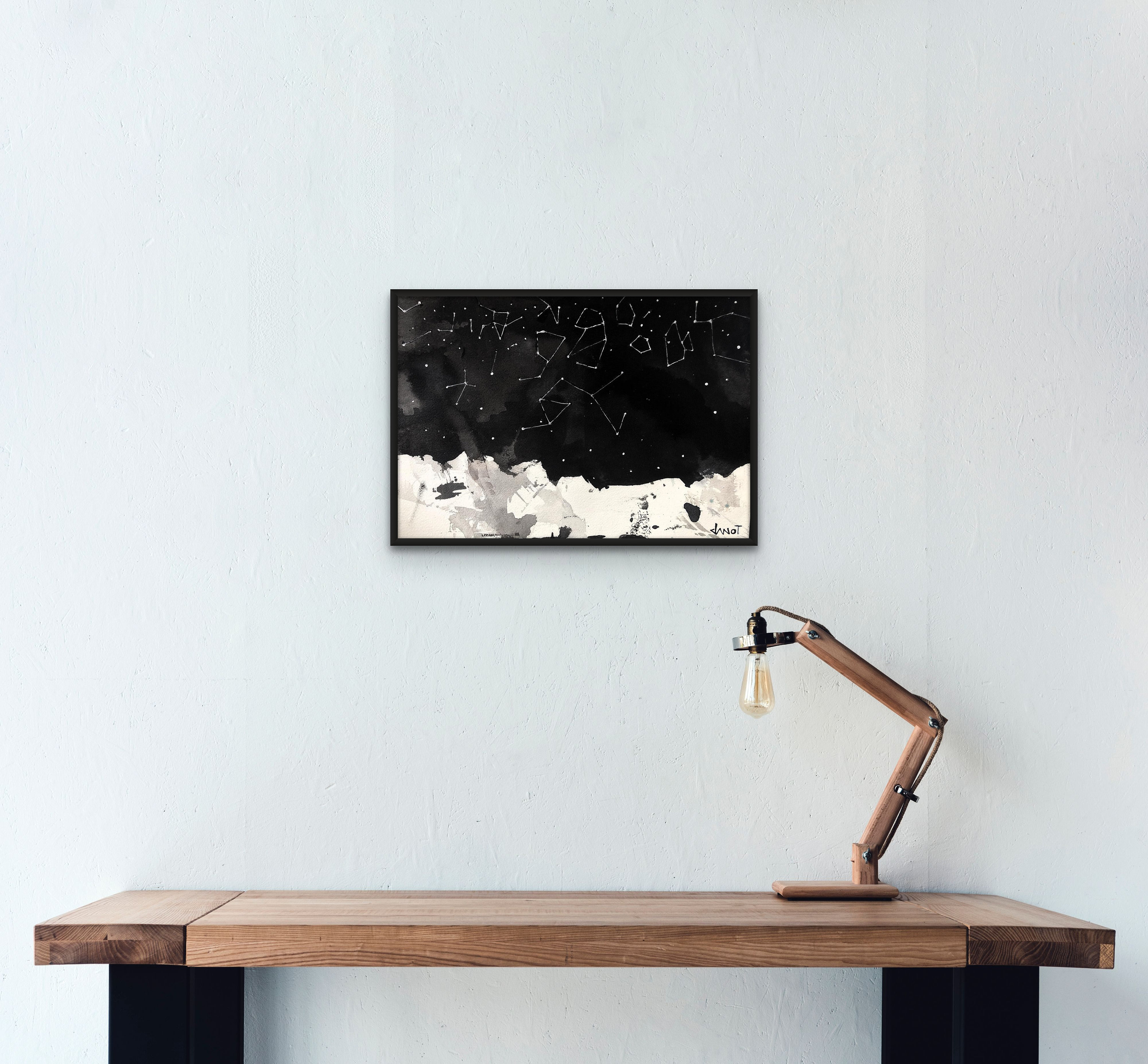 Constellations [original Drawing] [art Painting, Made With Ink and ...