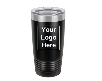 Polar Camel 20 oz Insulated Ringneck Tumbler - Custom Laser Engraved Personalized Drinkware with Clear Lid