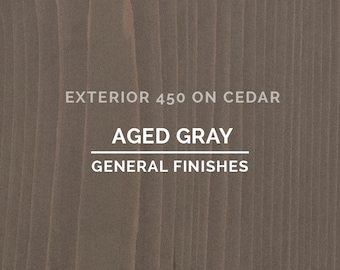 Exterior 450 Water-Based Wood Stain- General Finishes
