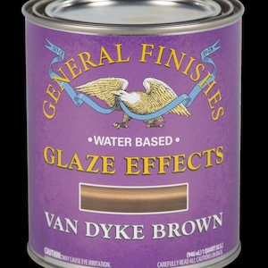 General Finishes Glaze Effects | Water Based Wood Glaze for Furniture, Cabinets, Milk Paint & Decorative Finishes