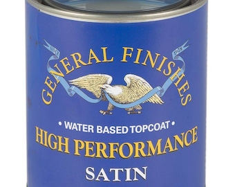 High Performance Water Based Polyurethane Topcoat - General Finishes