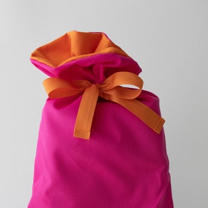 Geschenkbeutel Pink und Orange S