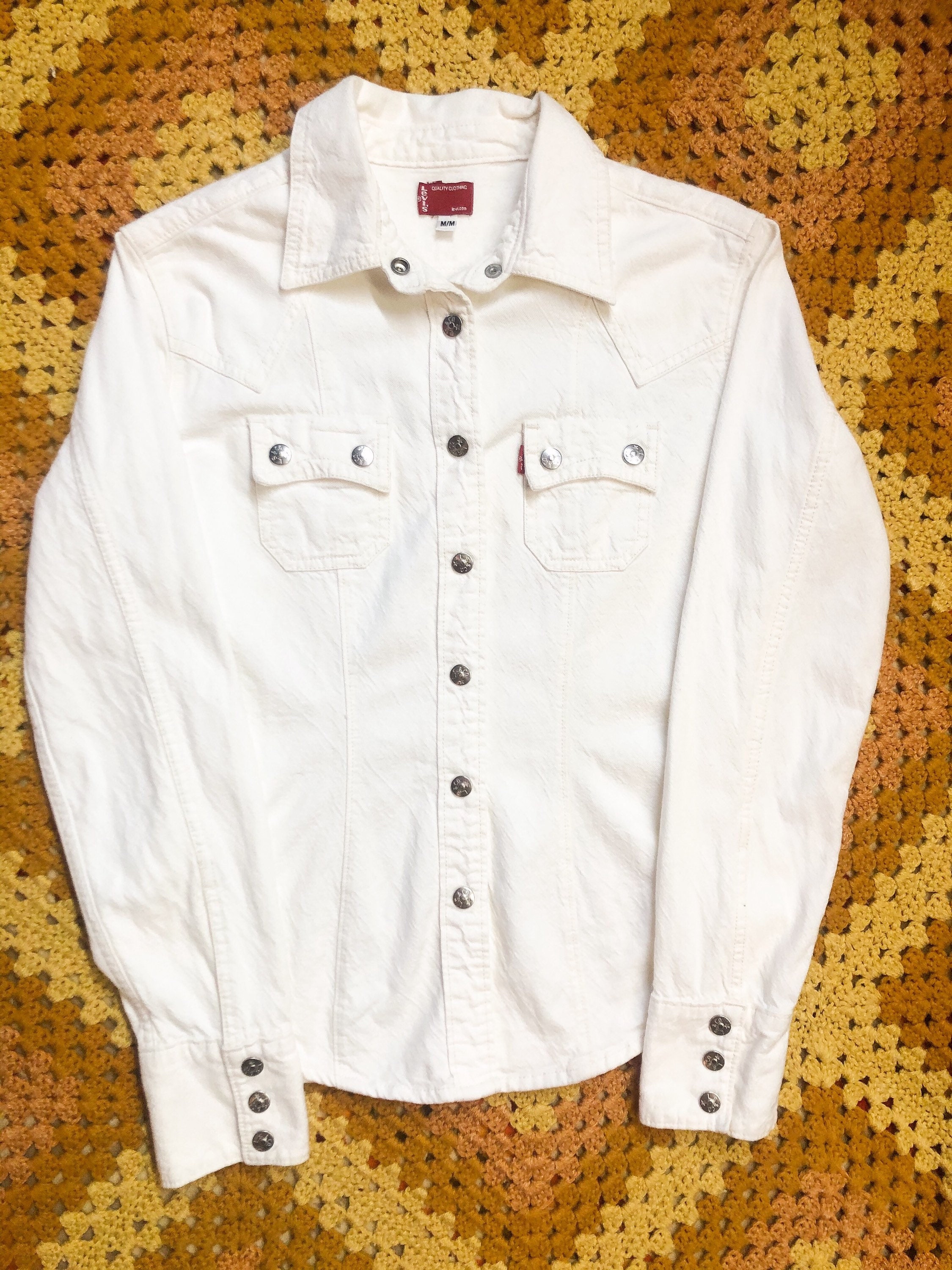 levis western shirt black