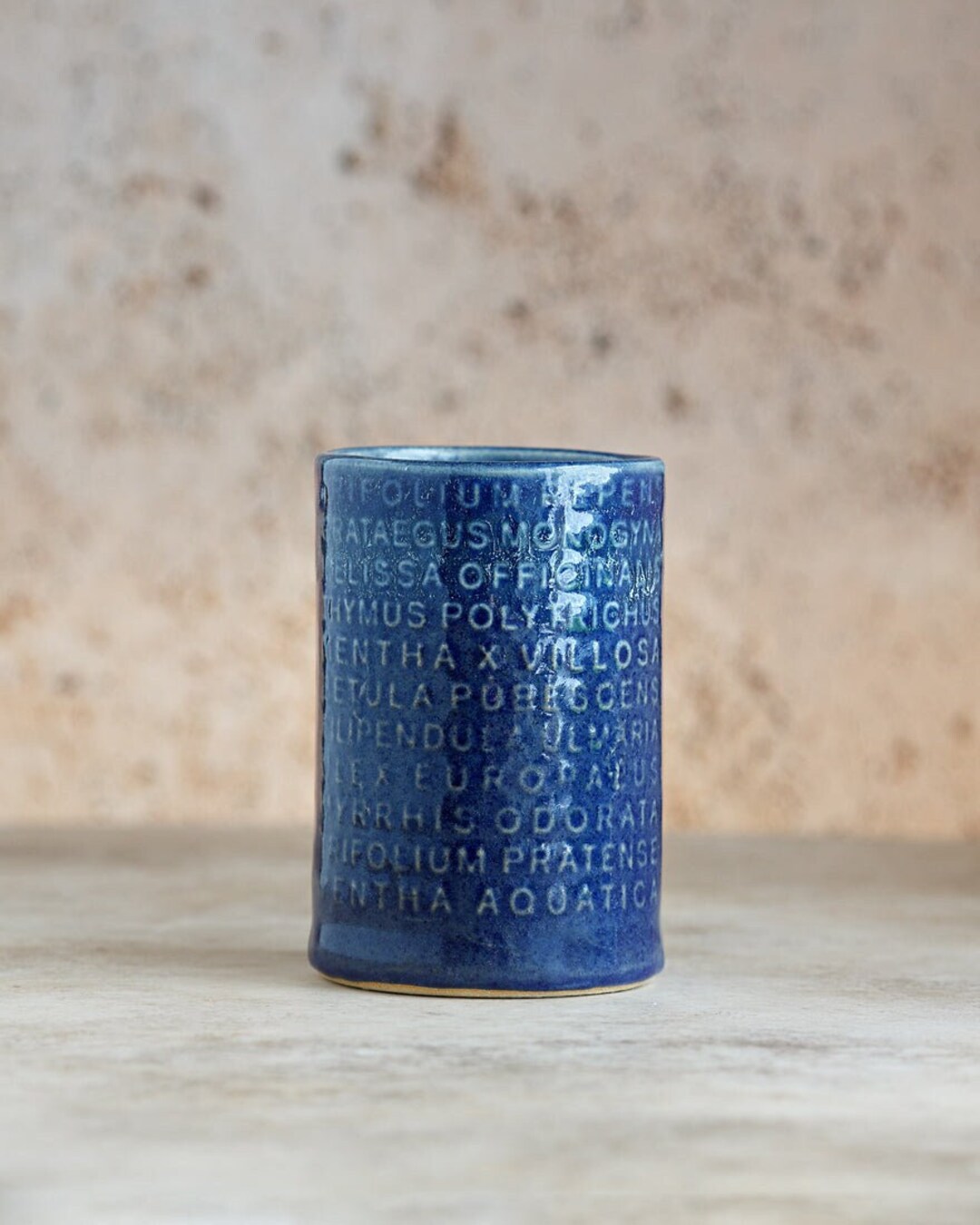 Mugs, Ceramic Mug, Handmade Blue Tumbler, Coffee Mug, Blue Juice